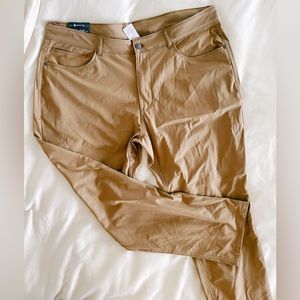 Member’s Mark Men’s Straight Fit Performance Straight Fit Pants 40x30 NWT